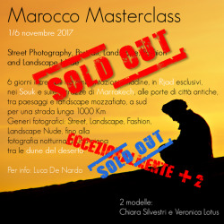 Sorry, The Masterclass is FULLY SOLDOUT,