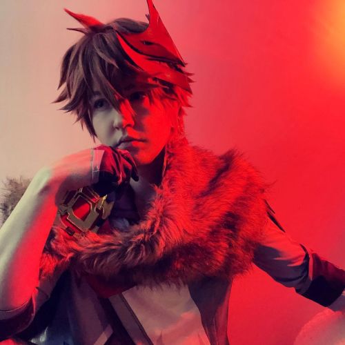 Hear me out: Childe… but with fur  #cosplay #genshinimpact #genshinimpactcosplay #childe #chi