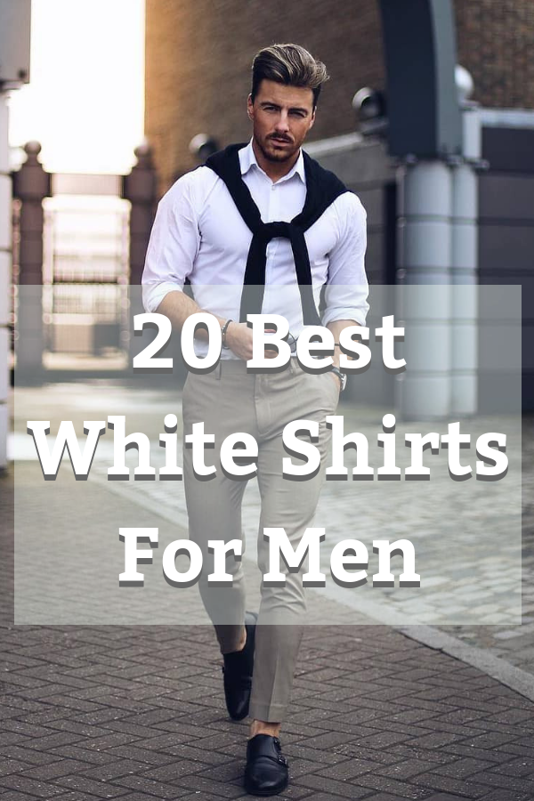 white shirt outfit ideas men