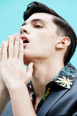 strangeforeignbeauty:  Xavier Serrano | Photographed by Jair Sfez