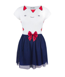 adventuretime:  &ldquo;I’m going to take it from you while you sleep…&rdquo; … is what we’d be saying if you owned this Peppermint Butler fit and flare tulle dress from Mighty Fine. But seriously. We really need to see more ladies sporting this