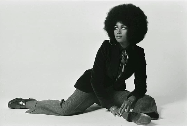 Marsha Hunt photographed by Stephen Makeson, circa 1970.