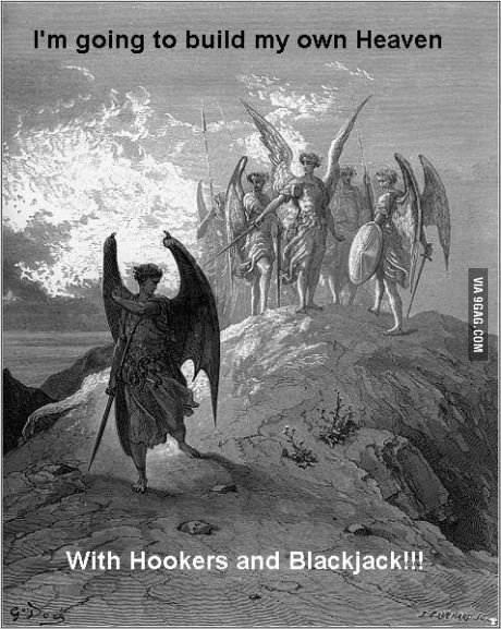 9gag:  How hell was made  seus merda