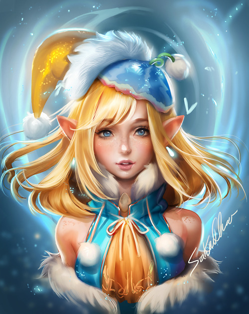sakimichan:  >December themed step by step tutorial pack< :)Happy December !!! ! thanks for the interest +support!