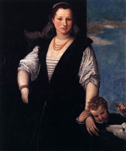 Isabella Guerrieri Gonzaga Canossa, by Paolo Veronese, 1547Lady looks like she won’t put up with muc