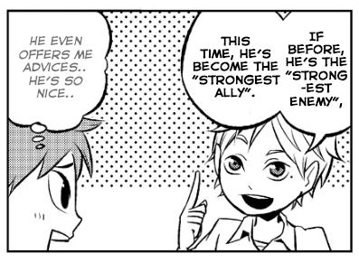 kurasuchi:  THE HORROR! THE HELL OF KINDNESSfrom Let’s! Haikyuu!? Chapter 4by retsu