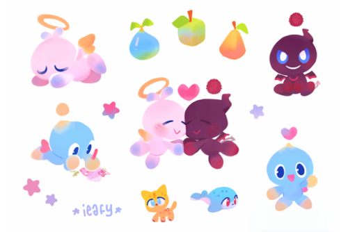 Chao !!! I love them so much still to this dayThey’re available as sticker sheet in my store!