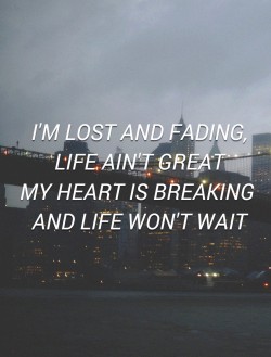 forestinfire:  lost &amp; fading // the amity affliction 