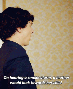 cumbersuds:ladyavenal:See? He’s not a sociopath!sherlock’s a funny guy
