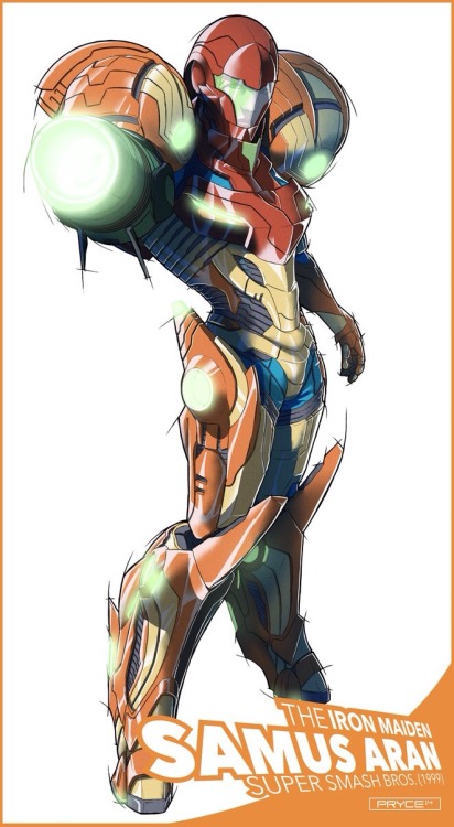 gentlemanbronco:Samus by Pryce14. http://www.deviantart.com/art/Samus-Aran-345092822.
