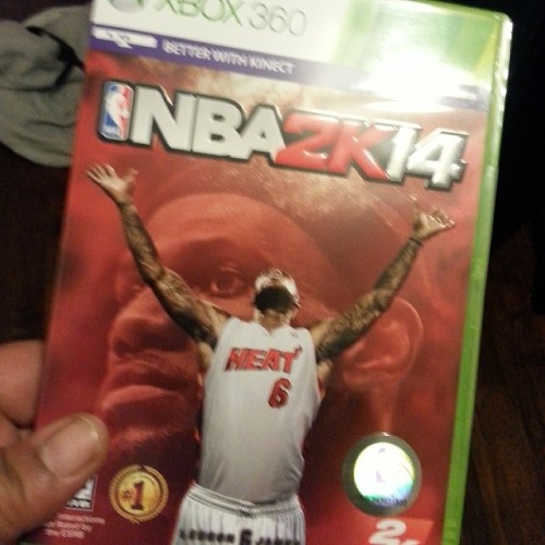 I’m on it tonight…..ALL NITE!!!! #NBA2K14