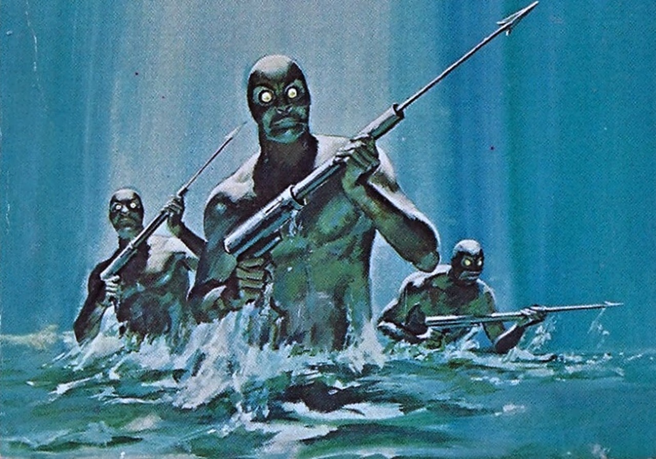sciencefictiongallery:  Planet Without A Name, 1976. Unknow artist. 