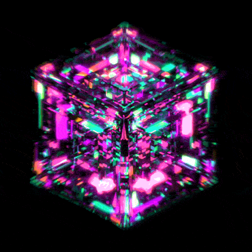 automatagraphics: Refraction Cube 1
