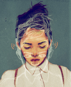 cross-connect:  Sarah Gonzales&rsquo; portraits. She&rsquo;s an illustrator from Canada and she has an awesome Tumblr too!Selected by Mariana 