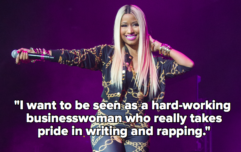 floralprintpussy:  micdotcom:  5 times Nicki Minaj spoke the fierce, feminist truth Last