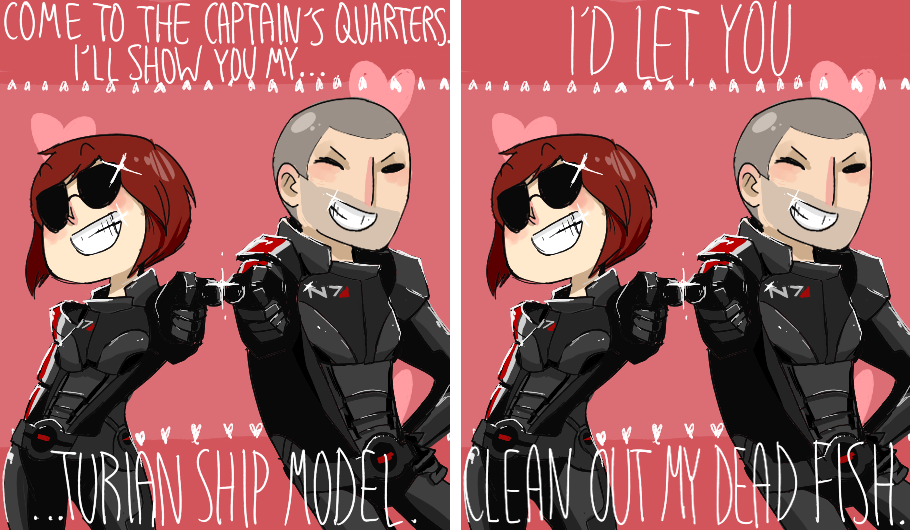 jesscookie:  mass valentines: part five it’s kinda late now, but this is the last