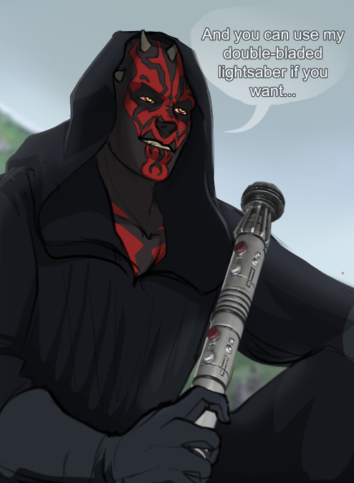 maulieber: fancymaul: my version of TLJ HELLO