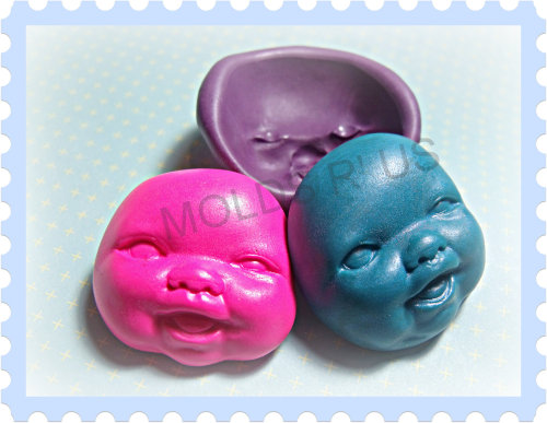 How to make fondant baby molds