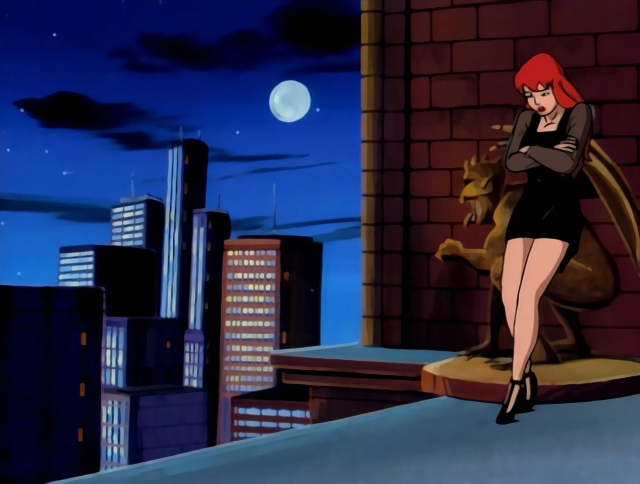 mary jane watson spider man the animated series