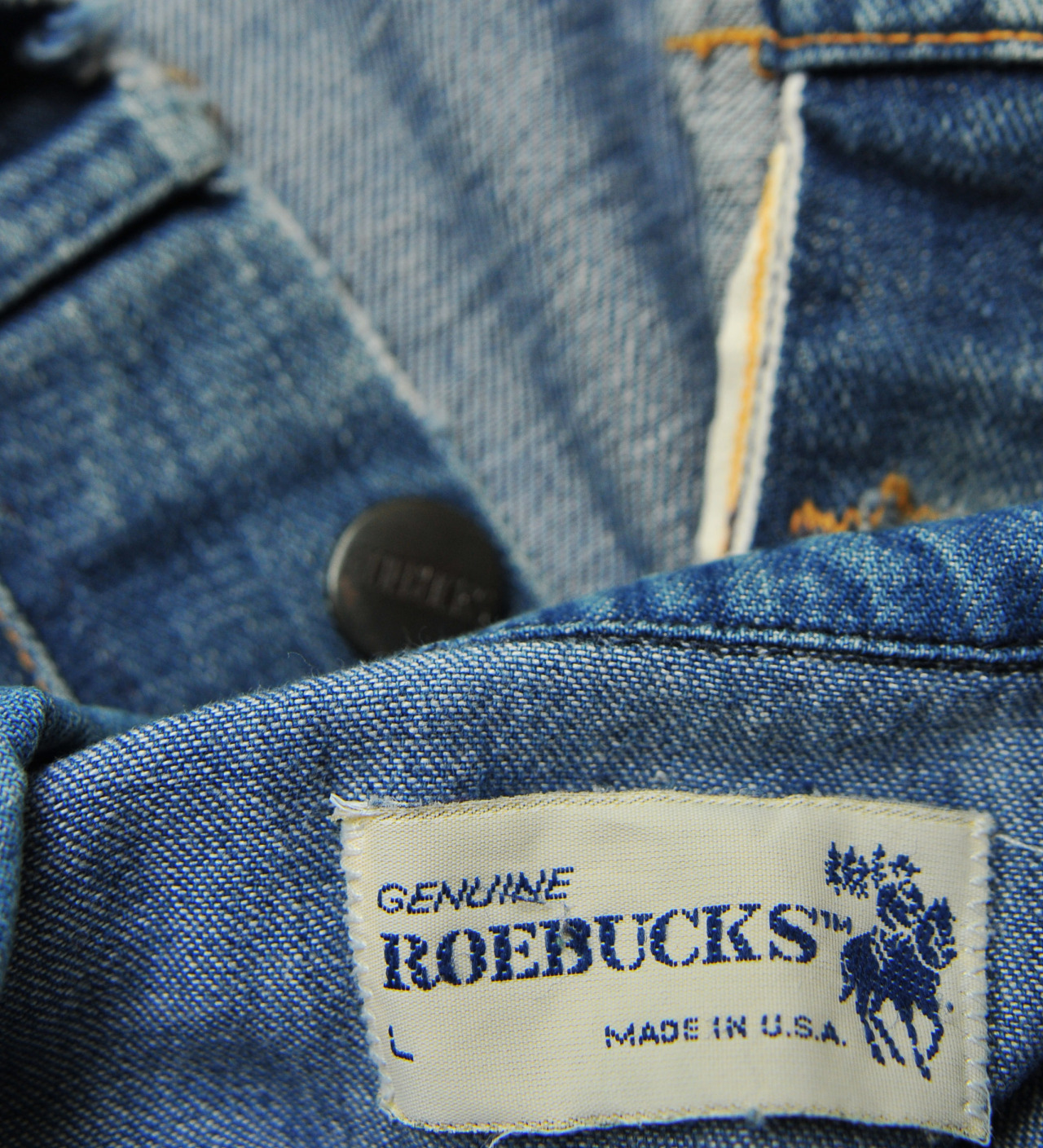 STUDIO ZERO JEANS, DENIM HERITAGE & INDIGO — vintage Roebucks mix