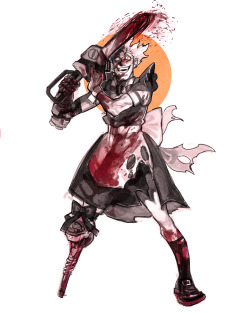 hellkyun: Chainsaw Maid Junkrat