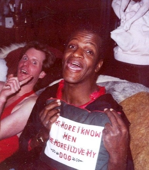 lgbt-history-archive:“THE MORE I KNOW MEN, THE MORE I LOVE MY DOG,” Marsha P. Johnson (August 24, 19