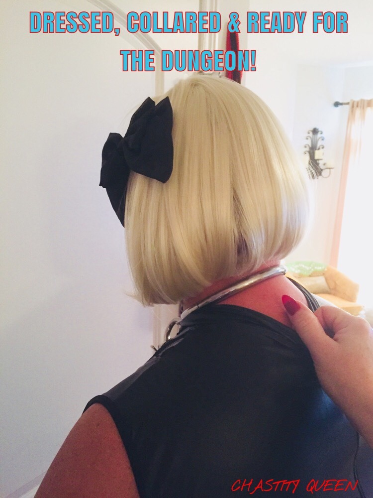 chastity-queen:  Until the man clothes are removed and the girl clothes are put on,