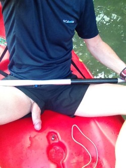 dickslips:  Kayaking with a point! 