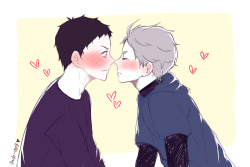 owls-007:  Some Daisuga fluff <3 