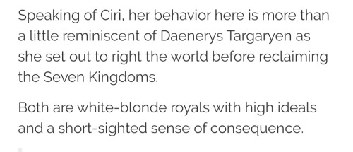 I Was Reading Reviews For The New Witcher Season And I Came Upon This Got Comparison: