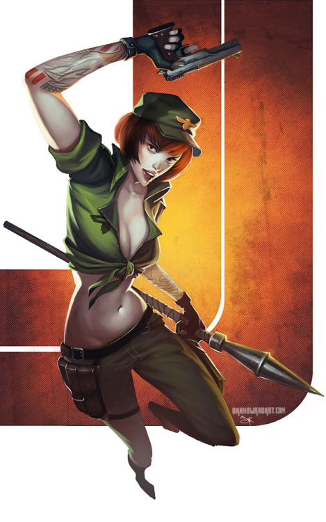 Porn Lady Jaye by DanHowardArt  photos