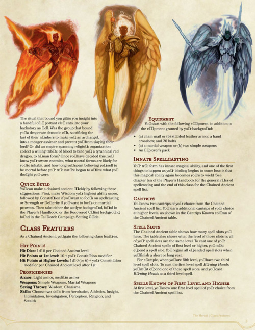 the-huntsmans-homebrews: The Chained Ancient, remastered with Artwork! PDF version 