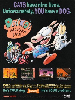 vgprintads:  “Rocko’s Modern Life”