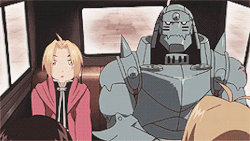yaolings:  fma meme: favourite relationship (4/4)↳ alphonse elric and edward elric  “What are you doing, stupid brother?!“   