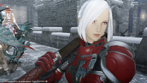Lily for that FFXIV Face thing. :DShe looks like she&rsquo;s about to bust some heads.Also I can&rsq