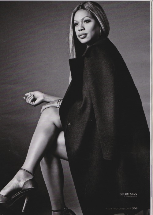 kindcore: Laverne Cox in InStyle, 2014