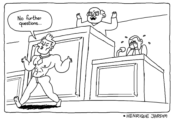 henryscrapeteria:  Sexy court, ep. 1