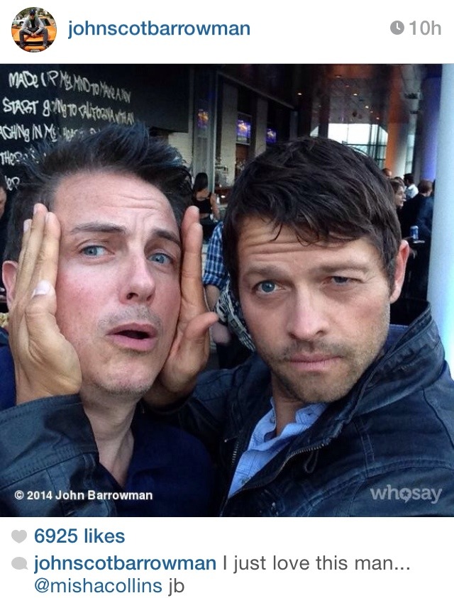 narwhalgiggles:  John saw the Misha and embraced the Misha 