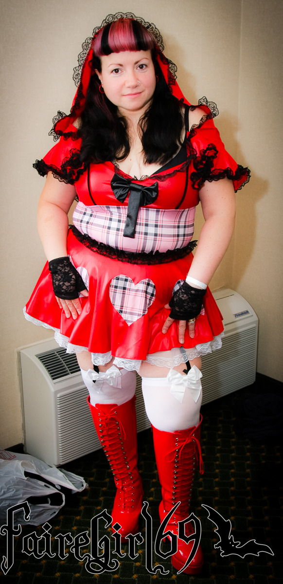 fairegirl69:  Keeping with my costumes theme this week … It’s me as Lil’ Red