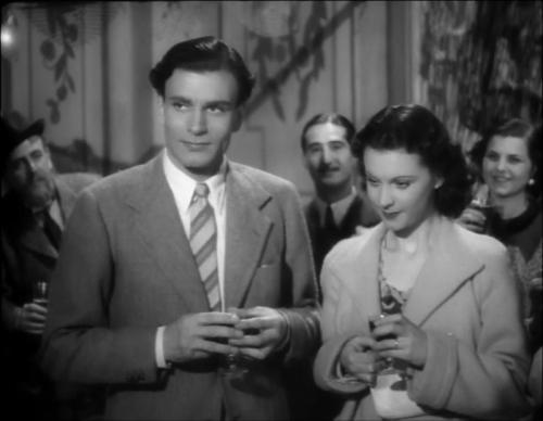 Lawrence Olivier as Keith Durrant and Vivien Leigh as Wanda in “21 Days” directed by Bas