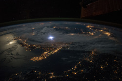 h4ilstorm:  Earth at Night (by NASA) 