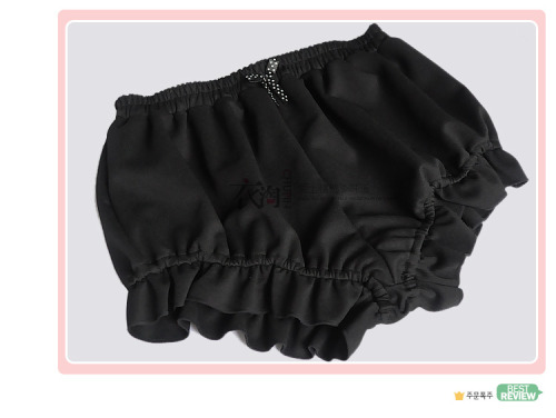 Short lolita bloomers ruffled pumpkin pants 23 RMBone size Waist 63 to 112cm leg 47 to 83cm