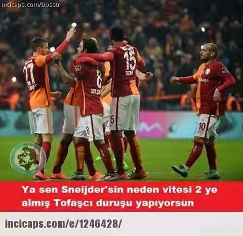 Ya sen Sneijder'sin neden...