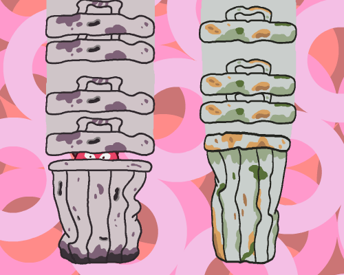 carldoonan:  “You engage the Smelly Ghost and its cohort!”It’s the trashcan