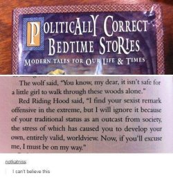 ofcoursethatsathing:  Politically Correct Bedtime Stories for you  [Link of this book here]