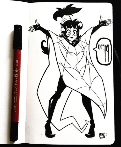 mikeluckas:It’s Showtime! #inktober