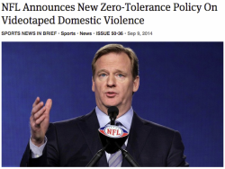 theonion:  NFL Announces New Zero-Tolerance