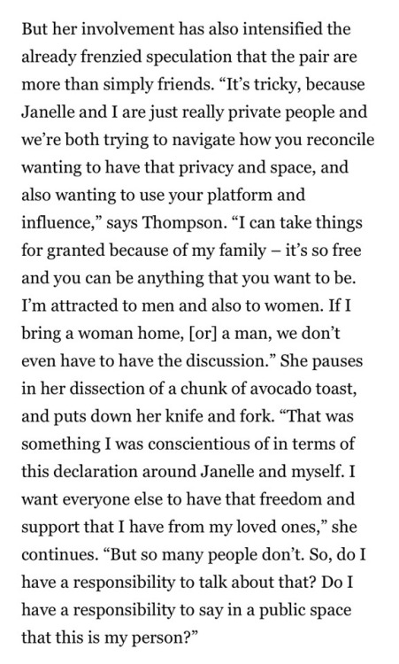 profusedinmelancholy:Tessa causality eating avocado toast while talking about sexuality exudes bde