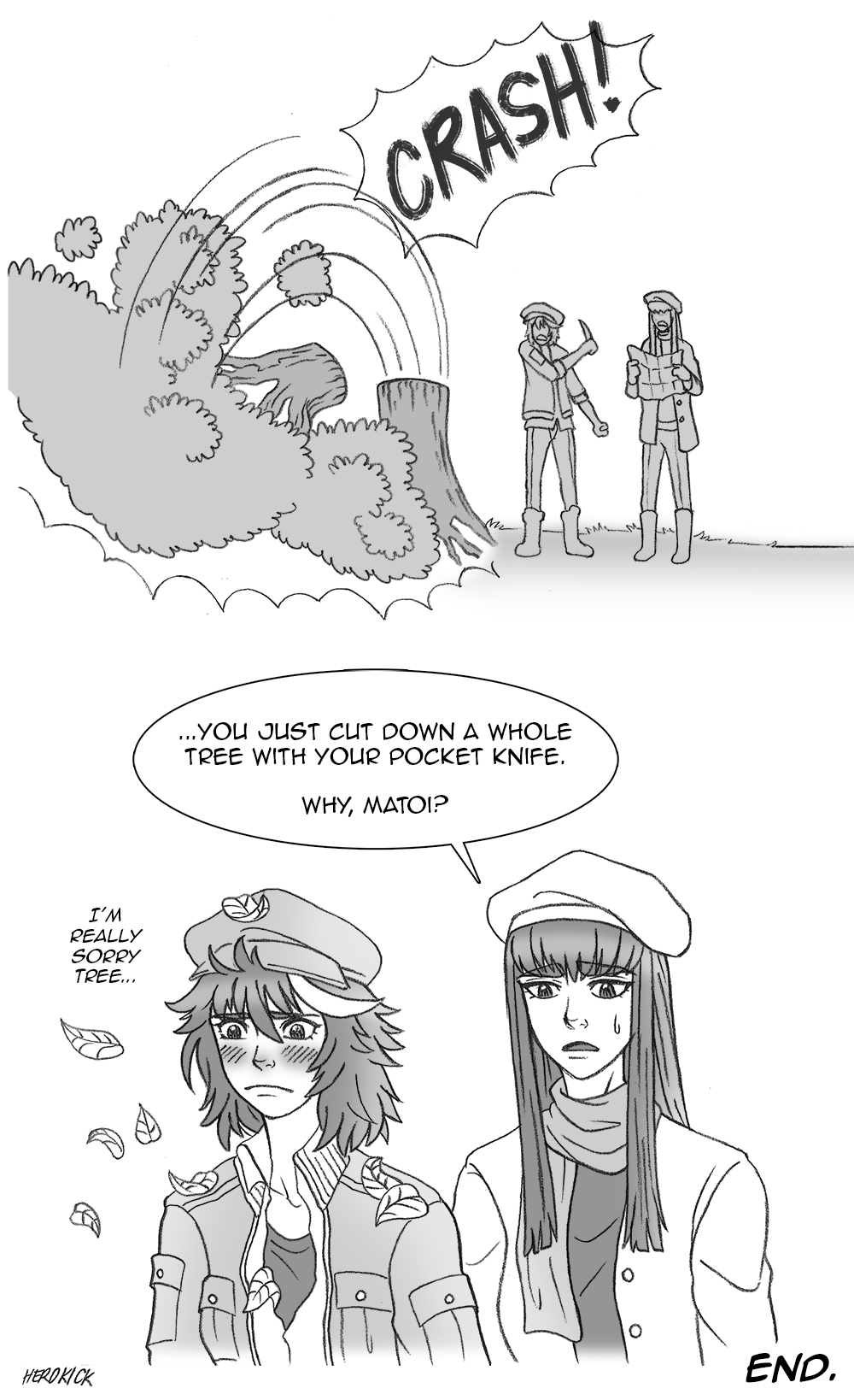 herokick:  Ryuko Matoi: Nature Hazard (ಥ‿ಥ) ✂   very cute dork &lt;3