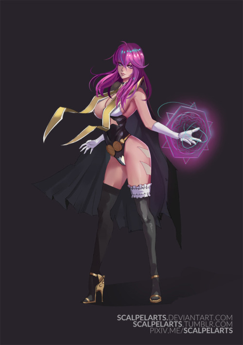 Deviantart | Tumblr | Pixiv | Twitter | ArtstationSorceress character design &lt;3.